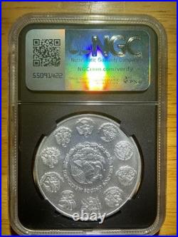 Mexico 2024 Libertad MS10- Coleccion Banco de Mexico. 999 Silver