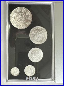 Mexico 2024 Libertad Silver Coin Set 1oz, 1/2, 1/4, 1/10 & 1/20oz, 5Coins Total