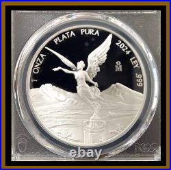 Mexico Libertad 1 Oz Silver Proof Coin, 2024 Mo PCGS PR 70 DCAM Mexico Libertad 1 Oz Silver Proof Coin, 2024 Mo PCGS PR 70 DCAM