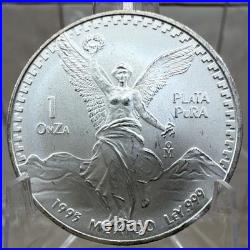 Mexico Libertad 1995 1 Onza Silver Coin 0.999 Fineness Mexico (1905-Now)