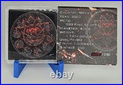 Mexico Libertad 2023 Meditation Journey Series Hate 1 oz silver (250 Mintage)