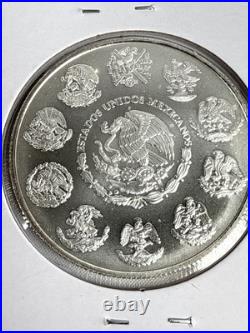 Mexico Liberty 2000 1Oz. 999 Fine Silver Coin Una Oz Libertad Plata Pura. 999