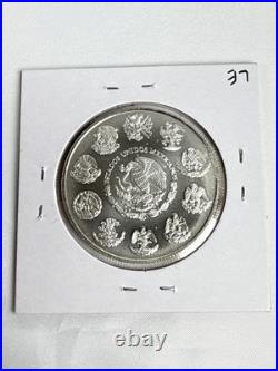Mexico Liberty 2000 1Oz. 999 Fine Silver Coin Una Oz Libertad Plata Pura. 999