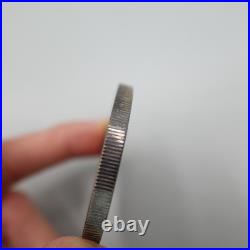 Mexico Pancho Villa Dos Onzas troy. 999 plata pura coin calendario Azteca Hero