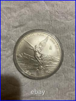 Mexico silver Libertad 1 oz 2022 in Capsule