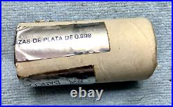 OBW BU Bank Wrapped Roll 1985 Mo Mexico Onza Libertads 20 1oz. 999 Silver Coins