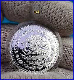 Proof Silver Libertad 5 Coin set Mexican Fractional Limted Mintage-Low #0237