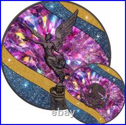 RARE 2024 Mexico Libertad Celestial Prism Edition 1 oz Silver Coin