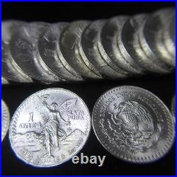 Roll Of (20) 1985.999 FINE SILVER 1 OZ MEXICO ONZA LIBERTAD Roll Of (20) 1985.999 FINE SILVER 1 OZ MEXICO ONZA LIBERTAD
