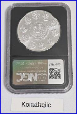 Silver 2008mo Mexico 1 Onza NGC X UnVaulted 9.8 Libertad Fast Ship