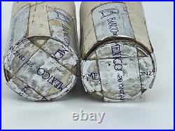 TWO (2)- 20 Coin 1985 Original Bank Wrapped Rolls Mexican Libertad