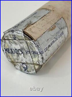 TWO (2)- 20 Coin 1985 Original Bank Wrapped Rolls Mexican Libertad