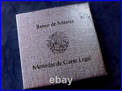 Uncirculated Mexico 1996.999 Silver 5oz Libertad Mexican Coin in box 1/20,000