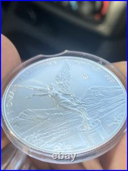 Uncirculated Silver 1 oz Libertad 5-Piece 2017,17,20,21,21 total of 5 ounces