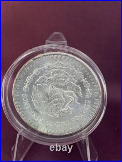 Vintage 1982 1 Oz. 999 Silver Mexico Mo Libertad 1 Onza Plata Pura First Year