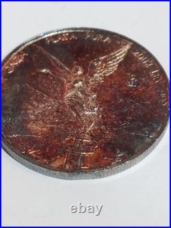 Year 2002 Mo 1 Mexican Onza Libertad Mexico Mexican Nice Toning Toner