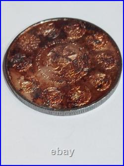 Year 2002 Mo 1 Mexican Onza Libertad Mexico Mexican Nice Toning Toner